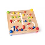 Labirintul Educațional din Lemn Joc de indemanare, de condus bile